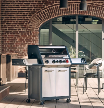 Enders Gasgrill Monroe Pro 4 SIK Turbo inkl. Wetterschutzhülle